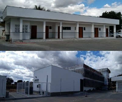 Obra de engenharia para construção de bloco de apoio, anexo de TI e base de concreto para os mastros de bandeiras na Reitoria (2020). Valor R$: 566.890,26.