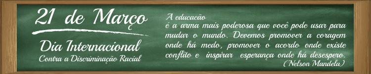 Dia da discriminação racial 