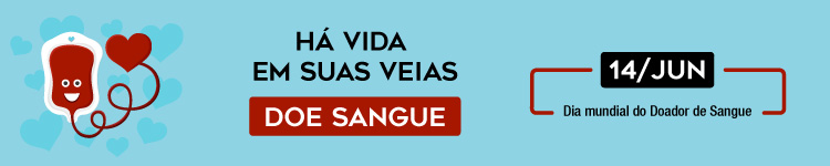 Banner Dia Mundial do Doador de Sangue (versão campi)