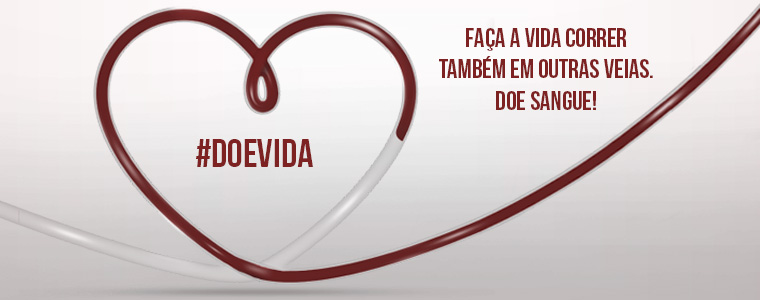 Campanha de incentivo à doação de sangue