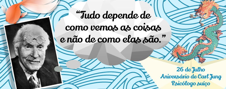 Aniversário de Carl Jung - Psicólogo suíço (home)