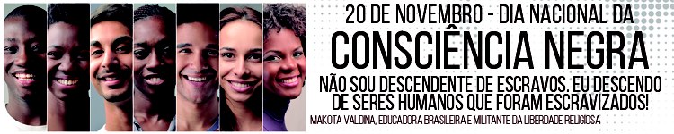 Banner Consciência Negra (versão campi)