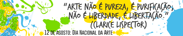 Banner Dia Nacional da Arte - 12 de agosto (campi)