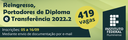 IFF abre inscrição para Reingresso, Portadores de Diploma e Transferências 1