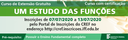 IFF oferta Curso de Extensão online sobre Estudo de Funções Matemáticas