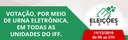 Votação para reitor e diretores-gerais será realizada na próxima quarta-feira, dia 11