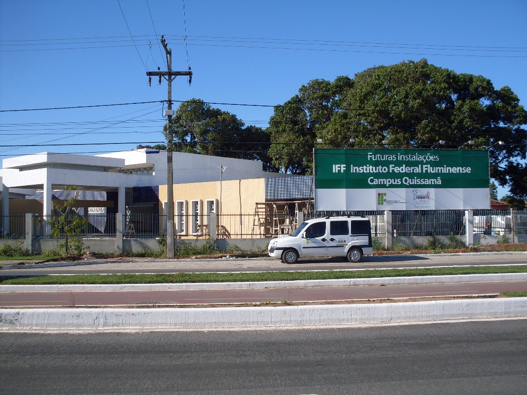 Quissamã - construção do campus