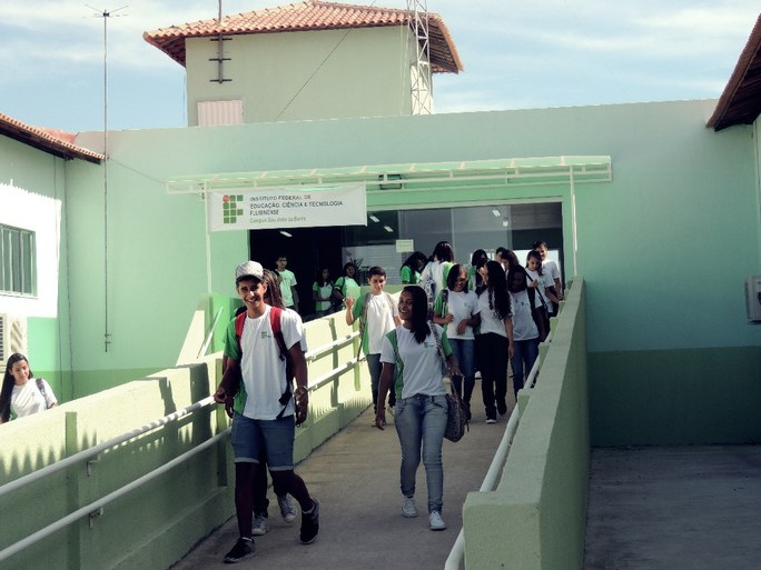 São João da Barra - alunos do campus