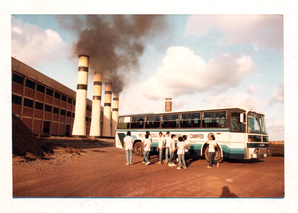 Visita Técnica de alunos de Química à Usina São João - 1970