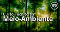 Capa do Curso Técnico em Meio-Ambiente