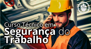 Capa do Curso Técnico em Segurança do Trabalho