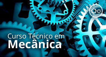 Capa do Curso Técnico em Mecânica