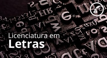 Capa da Licenciatura em Letras