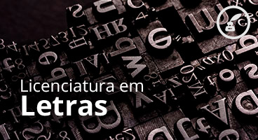 Capa da Licenciatura em Letras