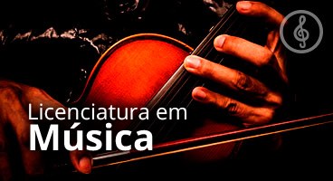 Capa da Licenciatura em Música