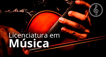 Capa da Licenciatura em Música