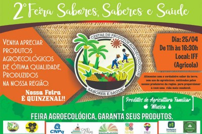 Feira Sabores, Saberes e Saúde