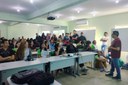 Palestra foi ministrada pelo coordenador de Pesquisa e Extensão, Hilton Galvão.