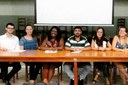Lucas Martins, Carolina Lepre, Neyara Barbosa, Diego Almeida, Bruna Lessa e Letícia Souza.
