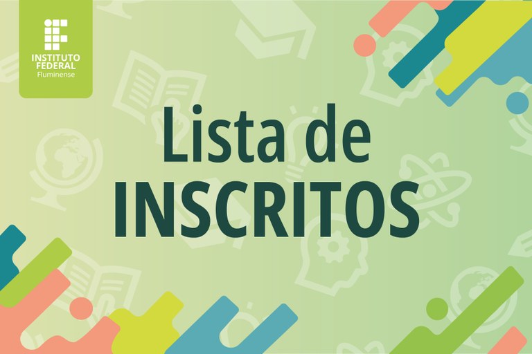 Lista de inscritos