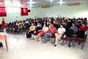 O diretor-geral do IFF Bom Jesus, Carlos Freitas, deu as boas vindas aos presentes.