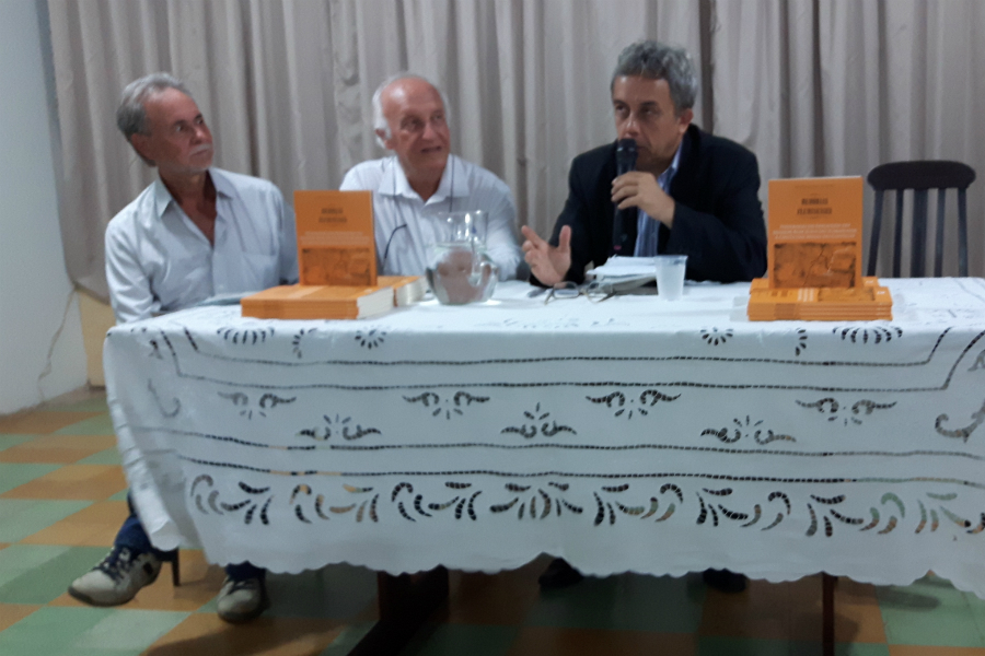 Representantes da Fundação Chico Boticário, de Rio Novo - MG