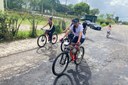 Grupo transitou pelas ruas de Bom Jesus, em um percurso de cerca de 8 km.