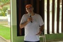 O professor Cidllan Faial, que integra a equipe organizadora, fez a abertura do evento.