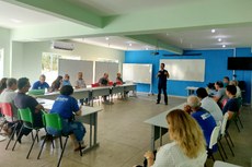 Encontro oportunizou troca de conhecimento e experiências entre profissionais do setor agropecuário.