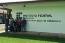 Servidores do IFF e da UFRRJ se reuniram no Campus Bom Jesus.