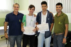 Carlos Freitas, André Souza, Gabriel Dias e Rodrigo Lacerda.