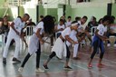 Grupo de dança do projeto Recriart, de Santo Antônio de Pádua, encantaram a plateia com apresentações de dança.