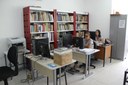 Bibliotecárias elogiaram organização do novo espaço.