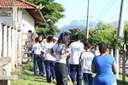 Visita aos setores produtivos A bovinocultura foi um dos setores que chamaram a atenção dos participantes.