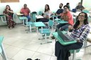 Recepção foi feita por diretores do campus.