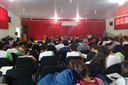 A palestra apresentou aos estudantes e servidores a realidade camponesa de nossa região.