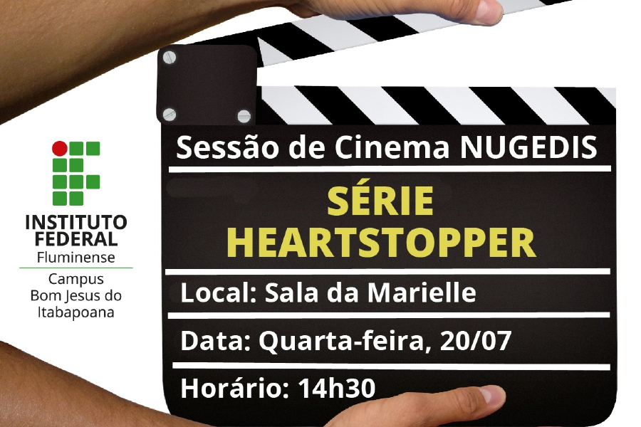 Sessão de cinema do Nugedis começa nesta quarta-feira, dia 20, no IFF Bom Jesus