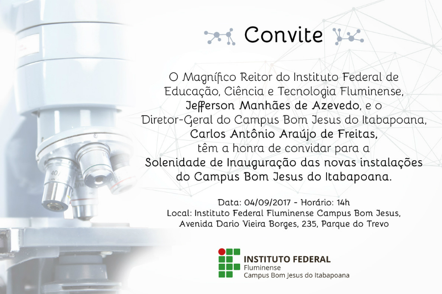 Convite Inauguração