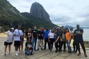 Vista do Pão de Açúcar impressionou estudantes.