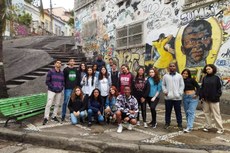 Aula interativa abordou os principais fatos e acontecimentos da cidade.