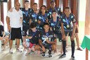 Turma do 2º ano do curso técnico integrado em Alimentos levou medalha de ouro no futsal masculino.