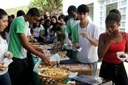 Alunos foram recebidos com café da manhã especial.