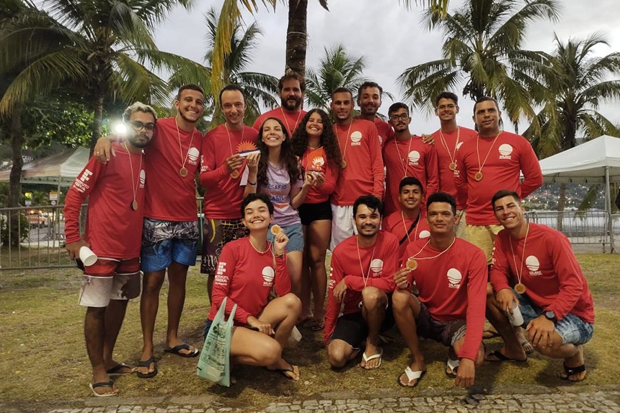 A equipe Solaris já campeã