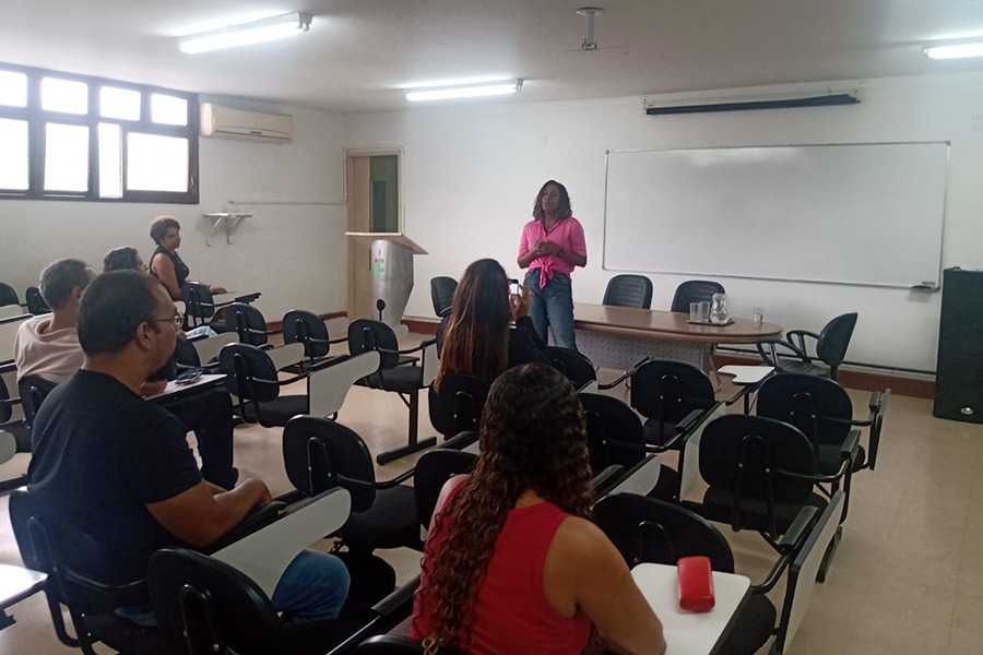 A chefe Samantha Laurindo destacou sua luta contra o câncer.