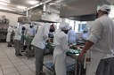 O laboratório de gastronomia oferece infraestrutura impecável.