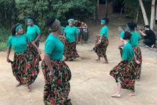 Dança de jongo.