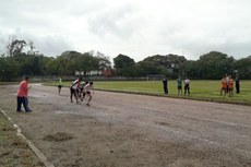 Atletas durante a etapa que encerrou a 3.ª Edição dos Jogos Intercampi do Instituto Federal Fluminense (Jiniff), em 29 de julho de 2016.