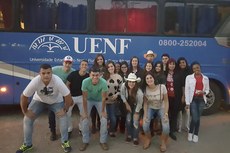 Alunos do IFF Campus Avançado de Cambuci, da Uenf e da Escola Agrícola de Campos participaram da Semana do Fazendeiro.