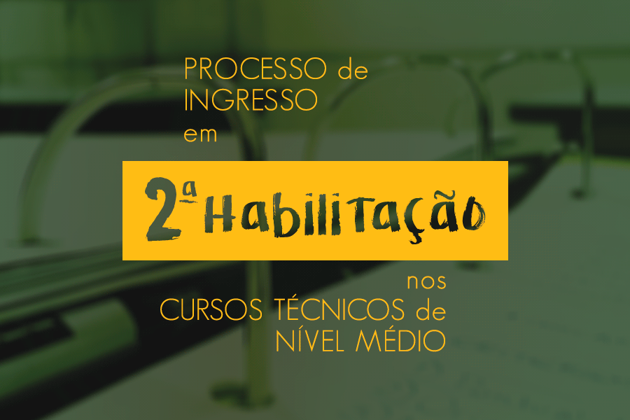 Inscrições abertas para 2ª habilitação