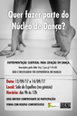 Aula Aberta para estudantes interessados em compor o Núcleo de Dança do IFF